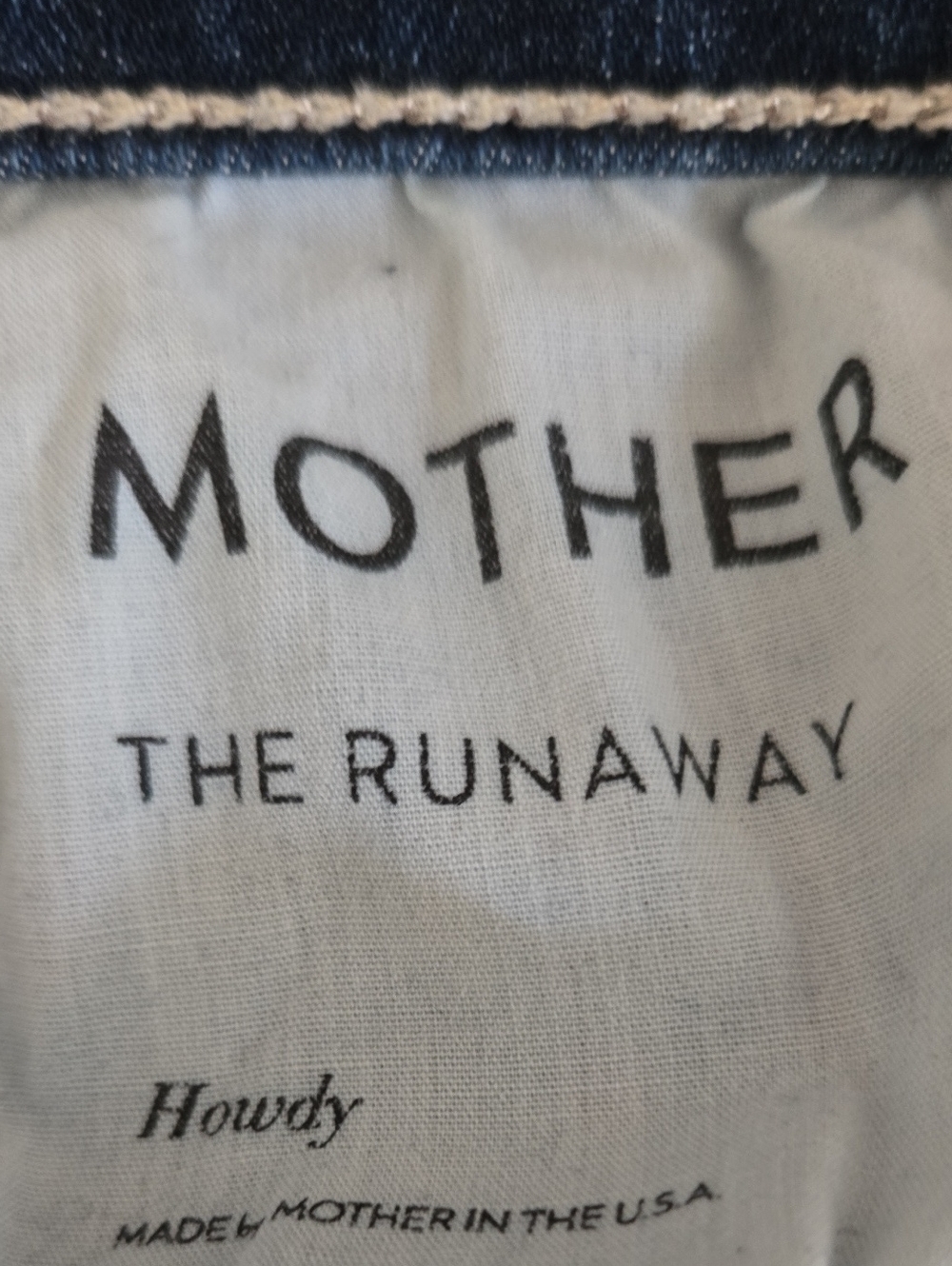 Like New ! Mother RUNAWAY Size 27 - Picture 6 of 11